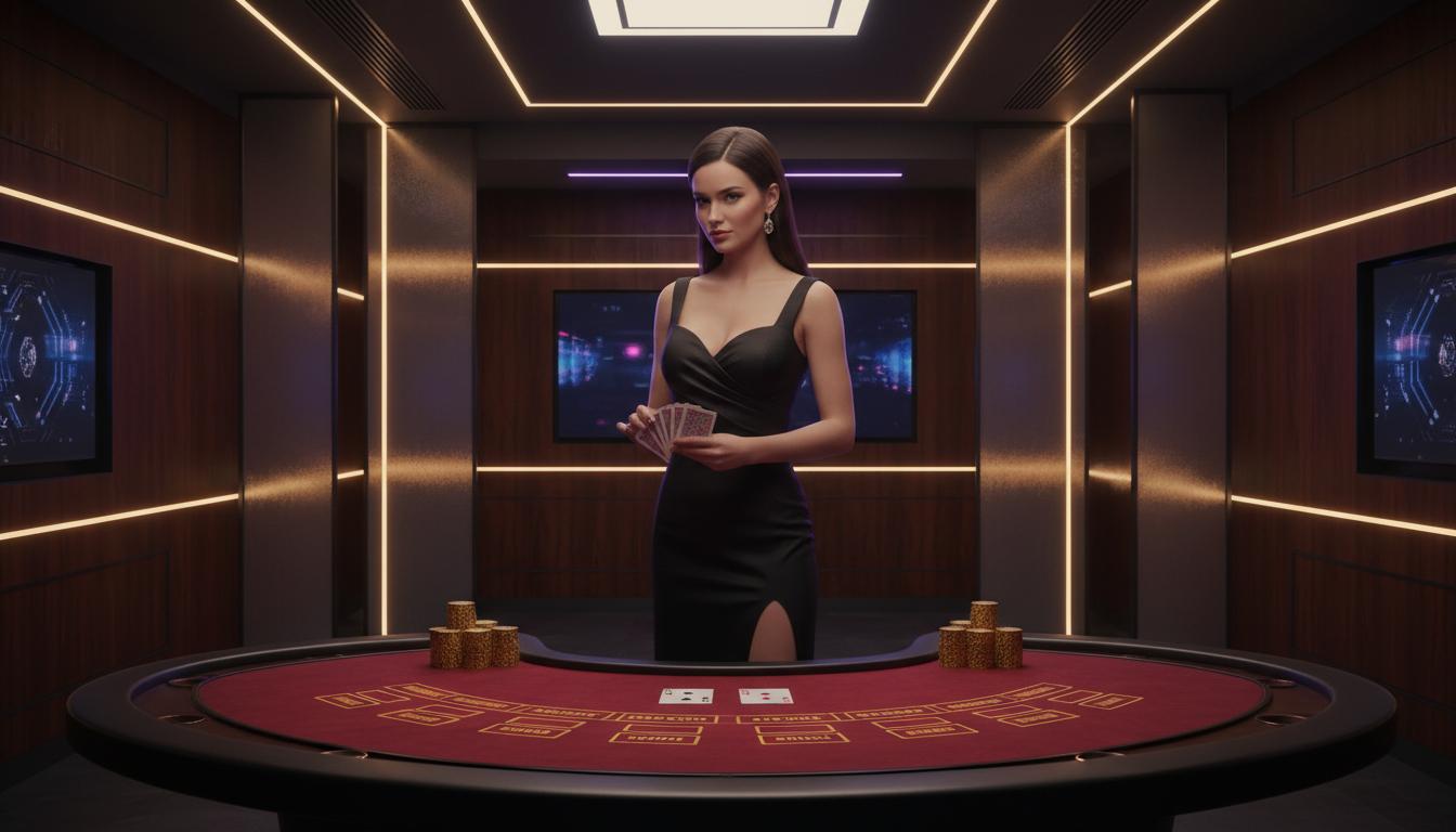 Live casino với dealer chuyên nghiệp - baccarat, roulette, blackjack